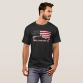 T-shirt Drapeau américain (Devant entier)