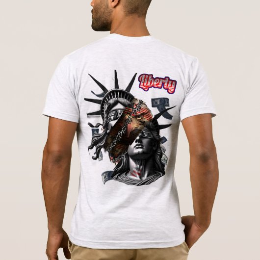 T-Shirt drapeau américain (Dos)