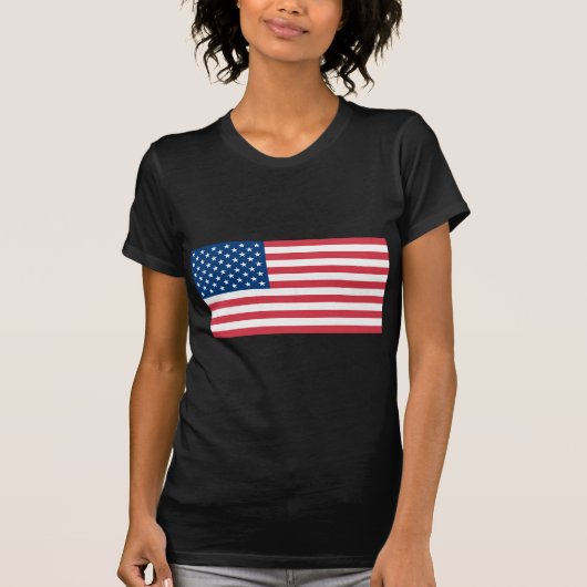 T-shirt Drapeau américain (Devant)