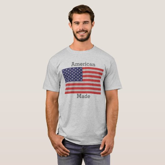 T-shirt Drapeau américain (Devant entier)