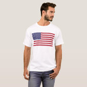T-shirt Drapeau américain (Devant entier)