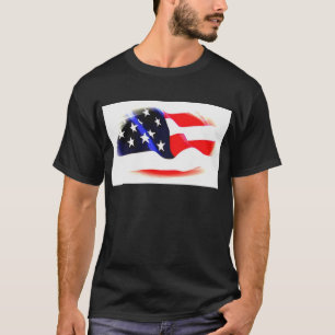 T-shirt Drapeau américain