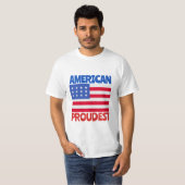 T-shirt Drapeau américain (Devant entier)