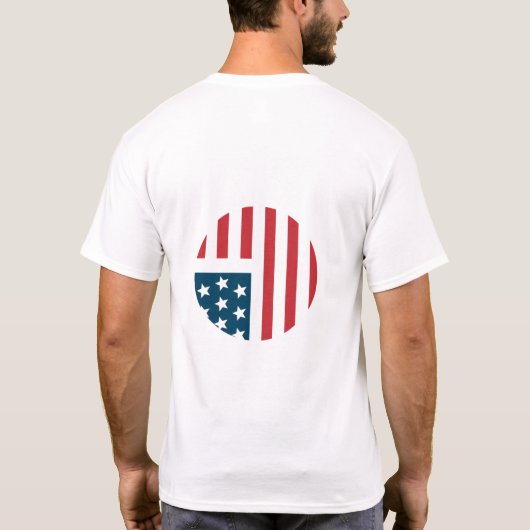 T-shirt Drapeau américain (Dos)