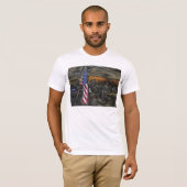 T-shirt Drapeau américain (Devant entier)