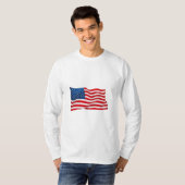 T-shirt Drapeau américain (Devant entier)