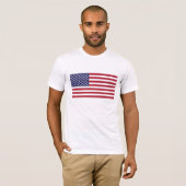 T-shirt Drapeau américain (Devant entier)