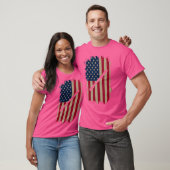 T-shirt Drapeau américain (Unisexe)