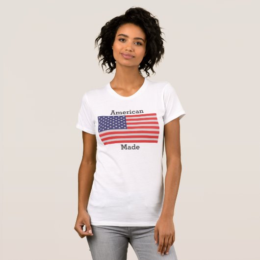 T-shirt Drapeau américain (Devant entier)