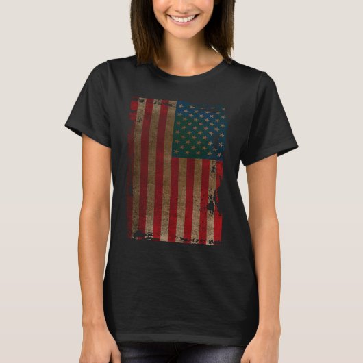 T-shirt Drapeau américain 1 (Devant)