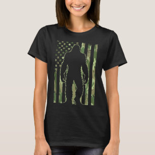 T-shirt Drapeau américain 4 juillet chemise Bigfoot