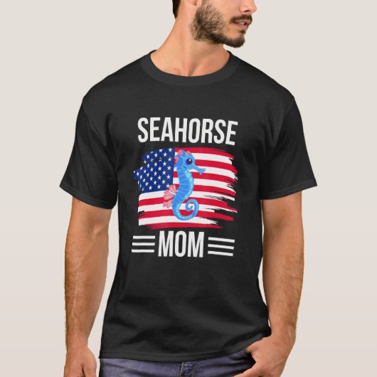 T-shirt Drapeau américain 4 juillet Fête des mères Merica (Devant)