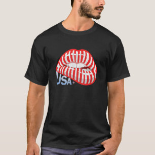 T-shirt Drapeau américain 4 juillet Patriotic Graphics Top