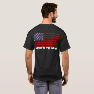 T-shirt Drapeau américain - À Porter