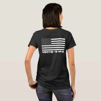 T-shirt Drapeau américain - À Porter