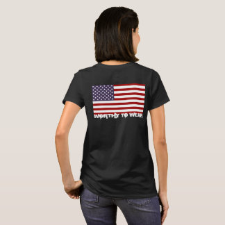 T-shirt Drapeau américain - À Porter