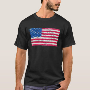T-shirt Drapeau américain Aigle 4 juillet