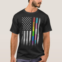 Drapeau américain Arc-en-ciel Droits homosexuels L