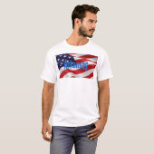 T-shirt Drapeau américain Arkansas (Devant entier)