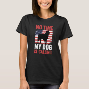 T-shirt Drapeau américain Berger australien