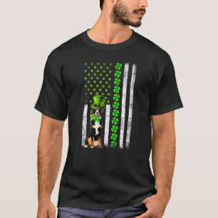T-shirt Drapeau américain Bernese Mountain Dog Jour de la