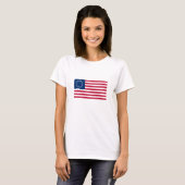 T-shirt Drapeau américain Betsy Ross (Devant entier)