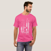 T-shirt Drapeau américain Bmx (Devant entier)