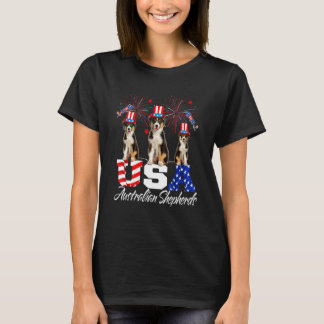 T-shirt Drapeau américain Casquette américain des bergers