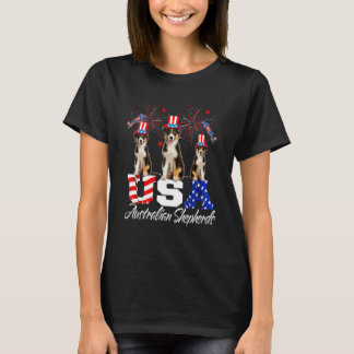 T-shirt Drapeau américain Casquette américain des bergers