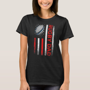 T-shirt Drapeau américain classique Hommes Fat
