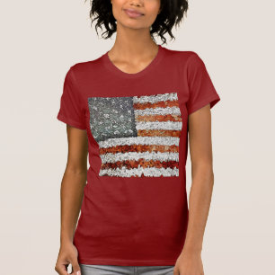 T-shirt Drapeau américain créatif