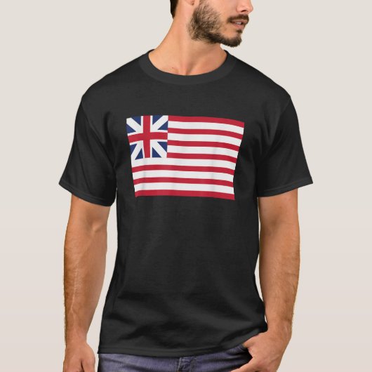 T-shirt Drapeau américain de 1776, drapeau T S (Devant)