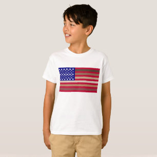 T-shirt Drapeau américain de diversité (enfants)
