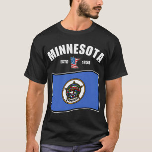 T-shirt Drapeau américain de pêche en détresse