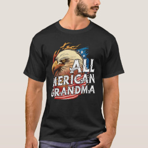 T-shirt Drapeau américain de tous les grands 4 juillet amé