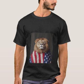 T-shirt Drapeau américain des États-Unis d'Amérique