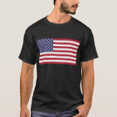 T-shirt Drapeau américain, Drapeau américain (Devant)