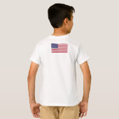 T-shirt Drapeau américain, Drapeau américain (Dos entier)