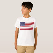 T-shirt Drapeau américain, Drapeau américain (Devant entier)