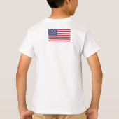 T-shirt Drapeau américain, Drapeau américain (Dos)