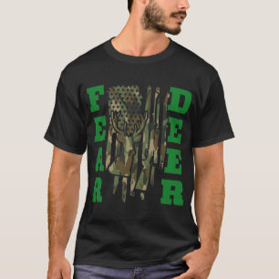 T-shirt Drapeau américain Drapeau américain de la peur Éta