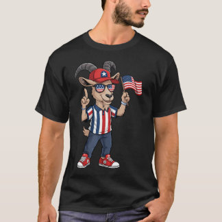 T-shirt Drapeau Américain Drapeau États-Unis Patriotique 4