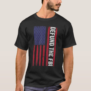 T-shirt Drapeau américain du FBI 3