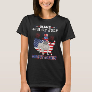T-shirt Drapeau américain du Jour de l'Indépendance 4 juil