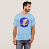T-shirt drapeau américain du président joe biden (Devant entier)