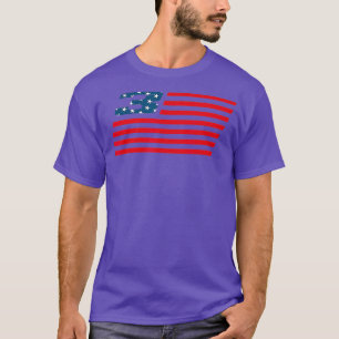 T-shirt Drapeau américain E3 Supercross Mocross