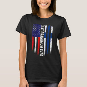 T-shirt Drapeau américain et drapeau finlandais Meilleur G