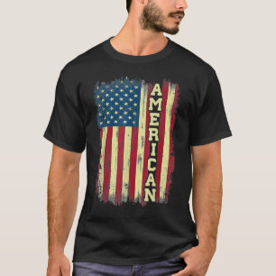 T-shirt Drapeau américain États-Unis d'Amérique 4t