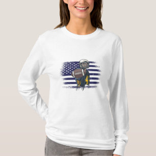 T-shirt Drapeau américain Fan Jersey Shirt USA