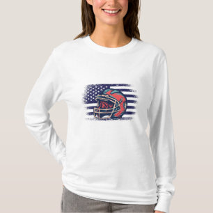 T-shirt Drapeau américain Fan Jersey Shirt USA